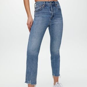 Levi's Premium Wedgie Fit Ankle Jeans sz 30